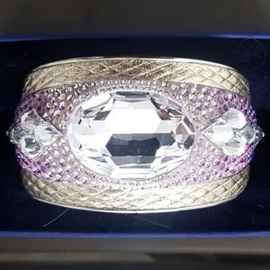 Swarovski chunky bracelet